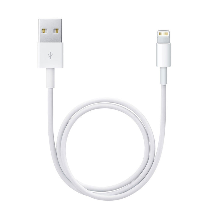 Cable USB Lightning Chargeur Blanc pour Apple iPhone - MYVIBES