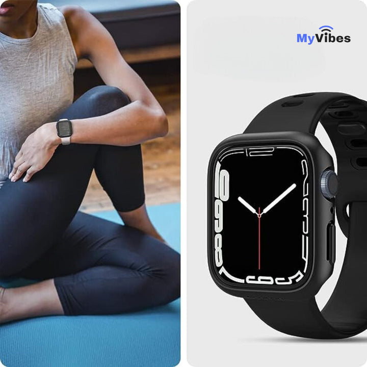 Coque Intégrale pour Apple Watch série 8 ou MY WATCH MAX MYVIBES™ 45mm - Protection Totale - MYVIBES