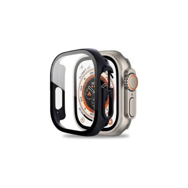 Full Coverage Case Apple Watch Ultra 49 mm Black | Compatible avec la ULTRA MAX ™ - MYVIBES