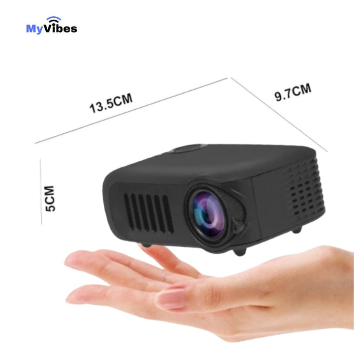 Mini projecteur LED portable | Home Cinéma 1080P LED HD Numérique - MYVIBES