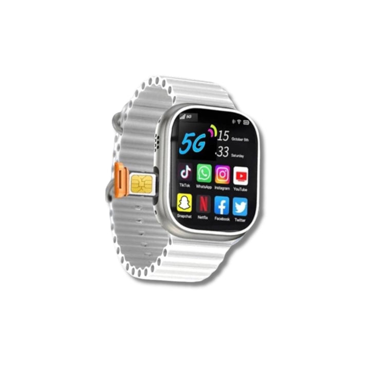 Montre connectée 4G appels et SMS, LTE cellular, MY WATCH ULTRA MAX™ 4G - MYVIBES