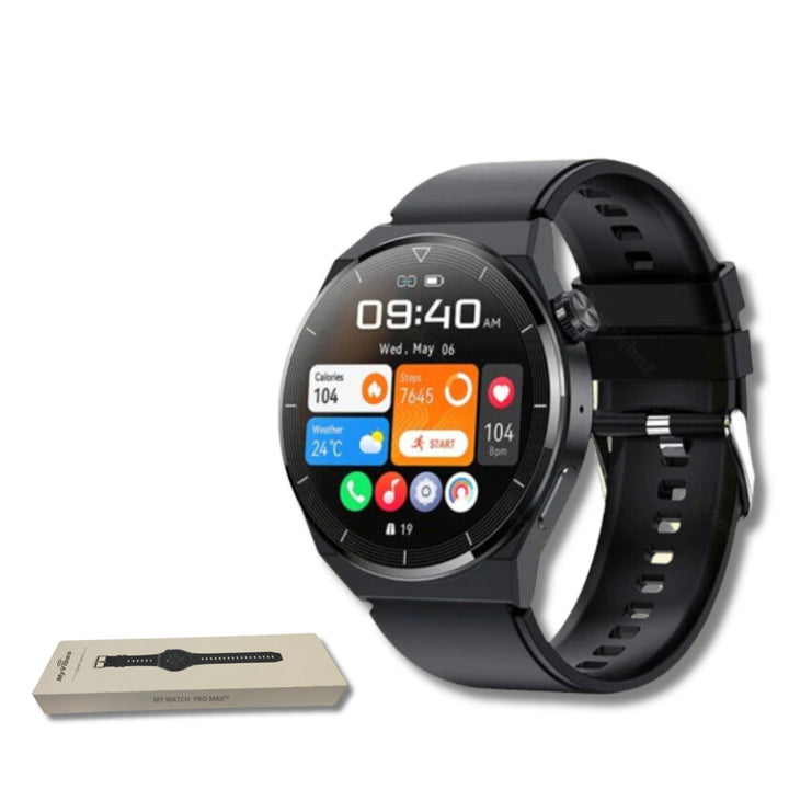 Montre connectée Bluetooth appels et SMS, pour iPhone & Android, MY WATCH PRO MAX™ - MYVIBES