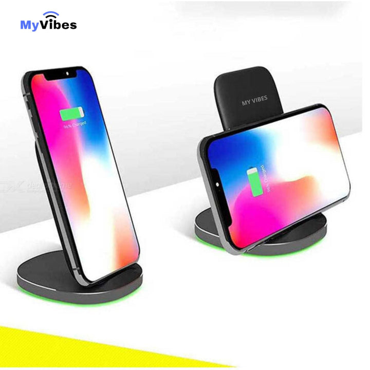 Support de charge rapide sans fil de bureau MyVibes 15W - MYVIBES